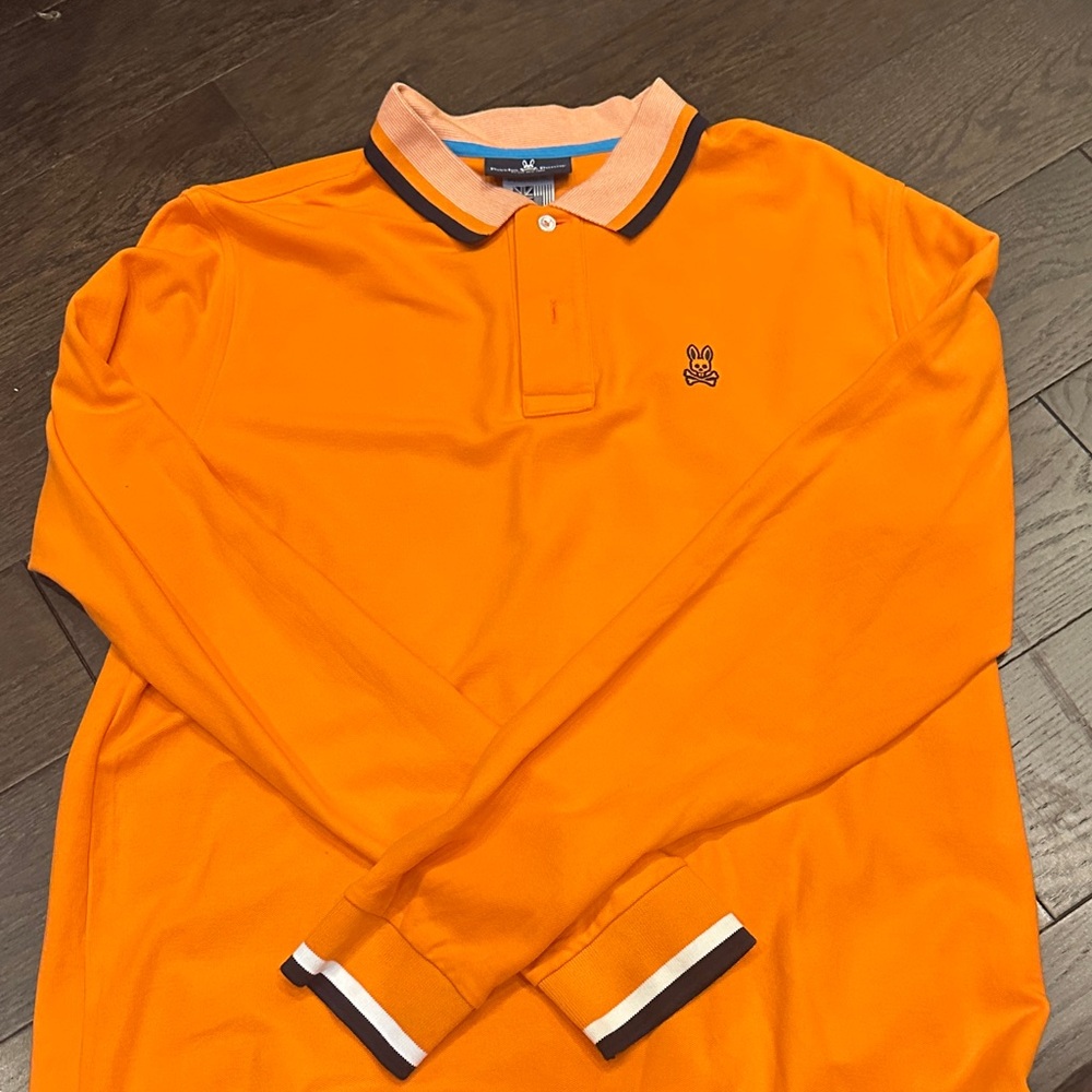 Men's Orange Polo Shirt